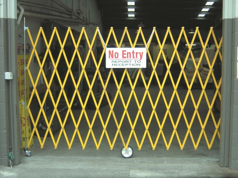 Custom Expandable Safety Barrier